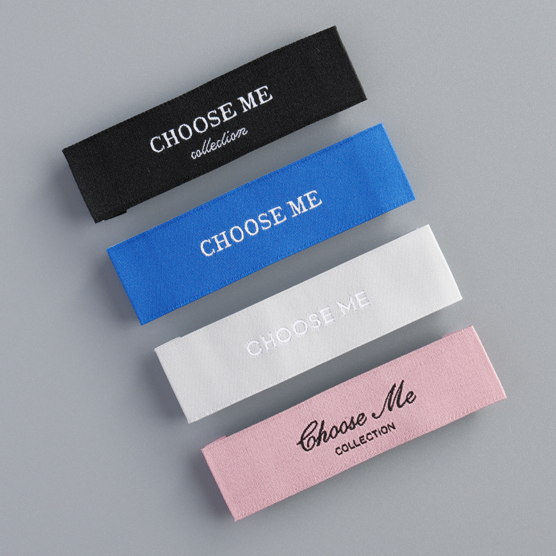 High quality woven clothing labels for apparel