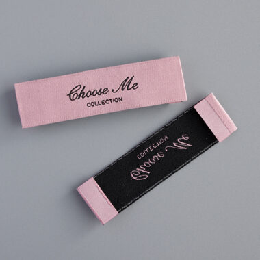 High quality woven clothing labels for apparel