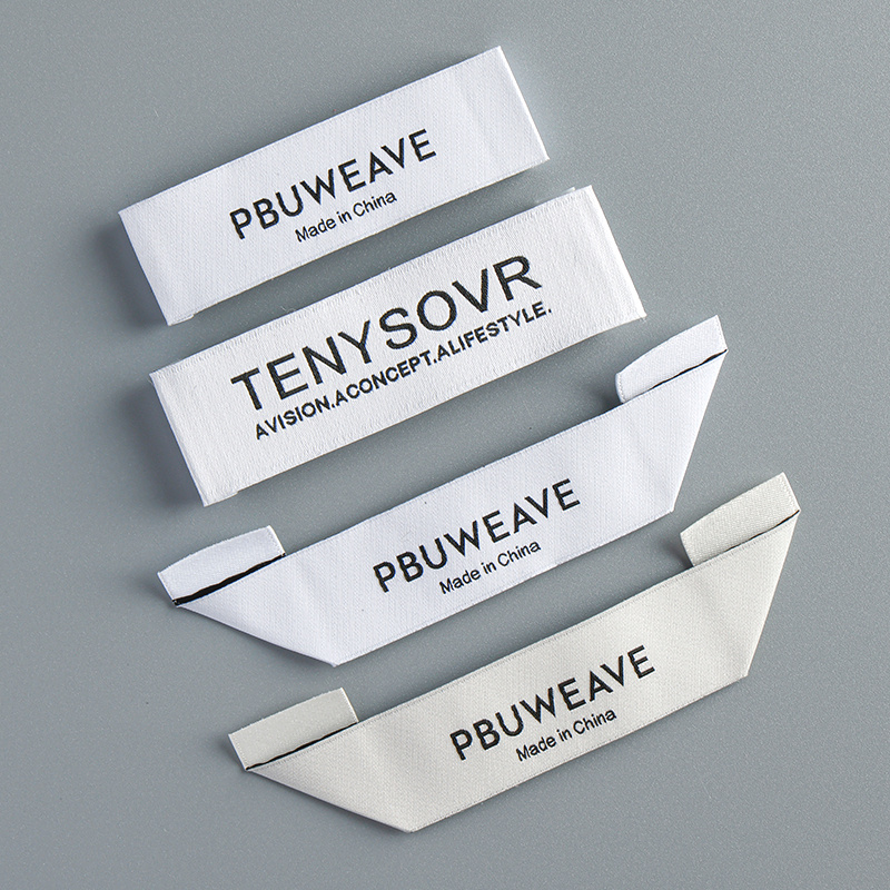 Premium custom logo clothing labels for apparel